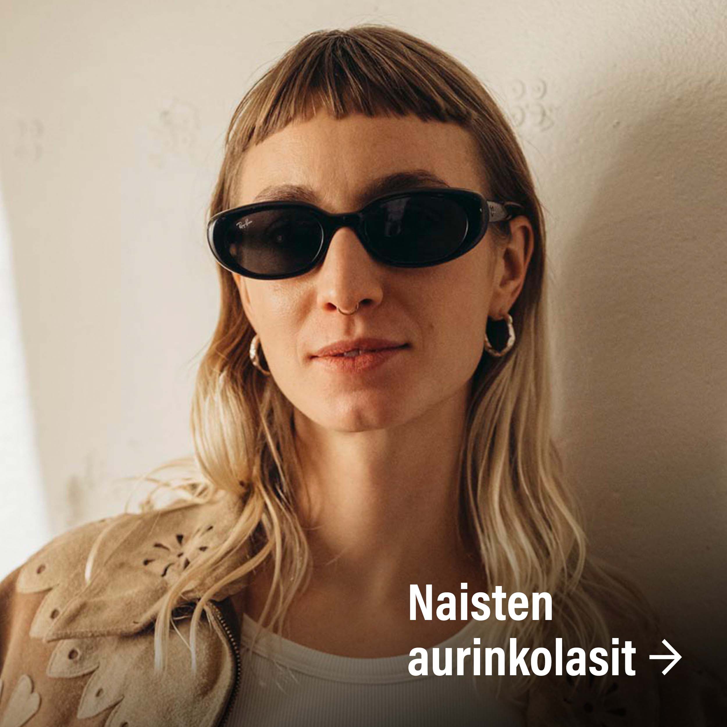 Aurinkolasivalikoima: naisten aurinkolasit